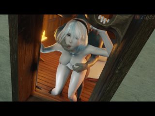 2b gets fucked for money